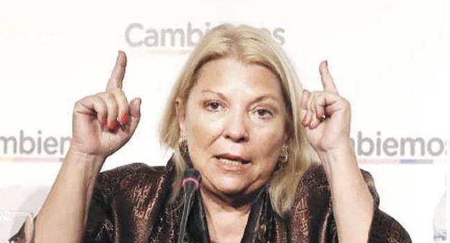 Elisa Carrió: 