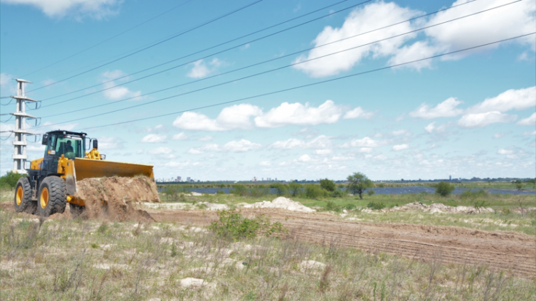 Iniciaron las obras de mantenimiento y reparación del sistema de defensas 
