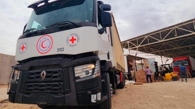 Partió a Egipto ayuda humanitaria argentina para la población de Gaza