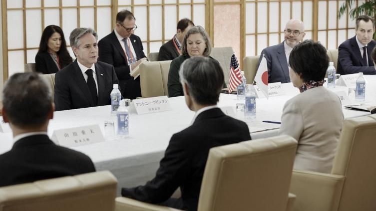 Cancilleres del G7 se reúnen en Japón para hablar de Gaza, Ucrania y China