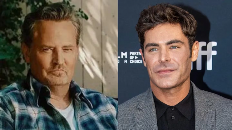 Zac Efron aceptó cumplir la última voluntad de Matthew Perry