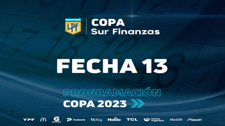 LPF: calendario para la 13ª jornada