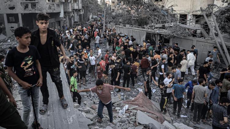 Hamas reportó un bombardeo israelí contra el mayor hospital de Gaza