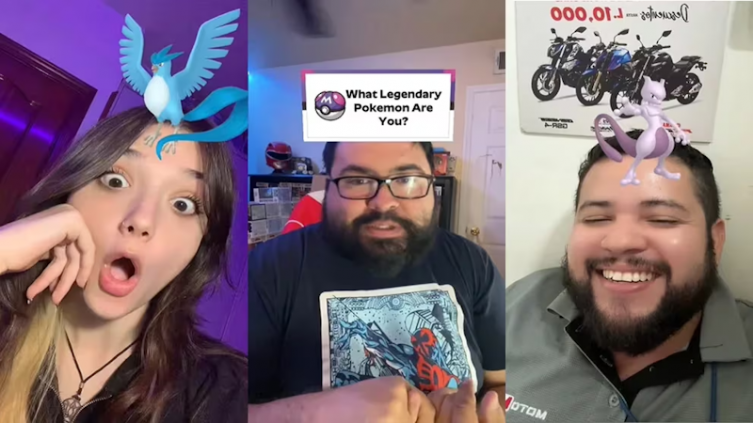 TikTok: este filtro te dice qué Pokémon legendario eres
