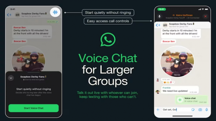 WhatsApp: cómo usar los chat de voz para grupos