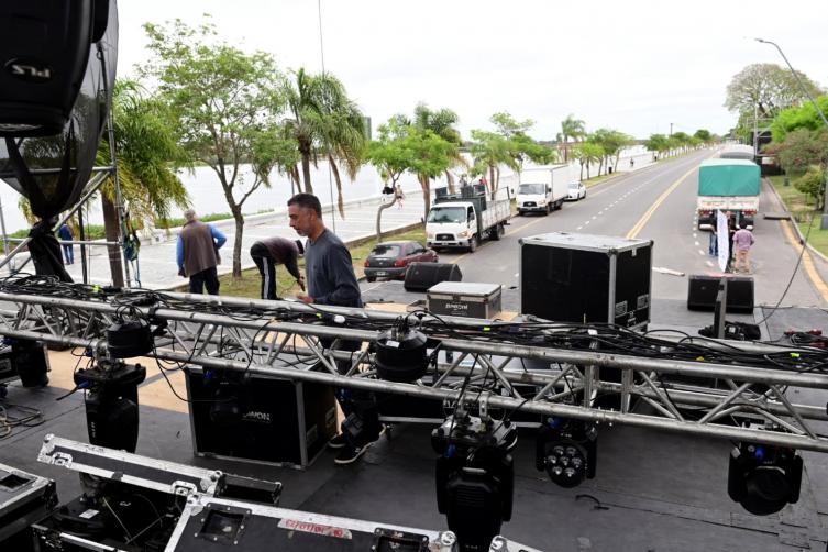 Santa Fe 450: Se reprogramaron para mañana los festejos en la Costanera Oeste 