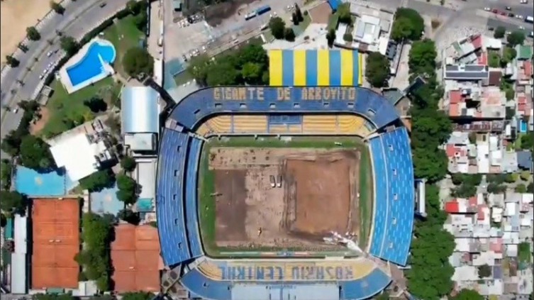 Así está y así quedará la cancha de Central