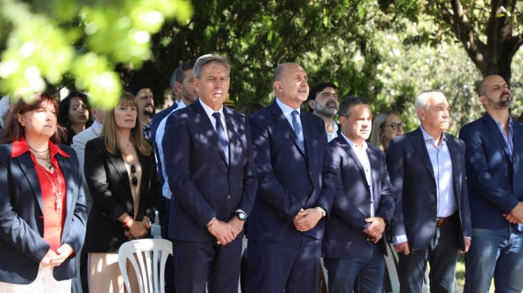 El gobernador participó del acto de conmemoración del 450° aniversario de la fundación de Santa Fe