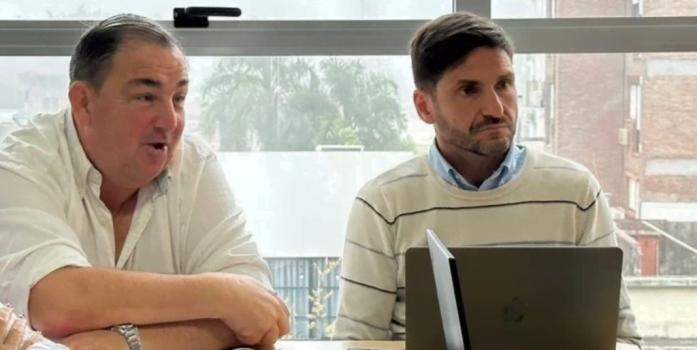 Juan Pablo Poletti y Maximiliano Pullaro felicitaron a Javier Milei por su triunfo