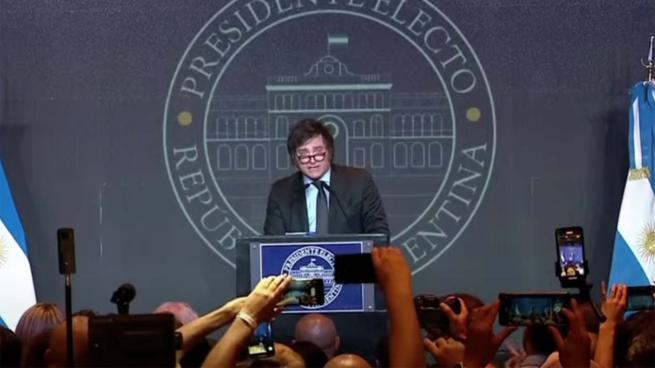Javier Milei, presidente: 
