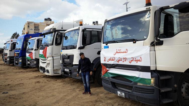 Ingresó el primer hospital de campaña a Gaza, donde la situación es catastrófica