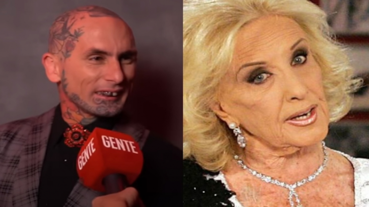 El cantante de Ke Personajes se desubicó con un comentario de Mirtha Legrand