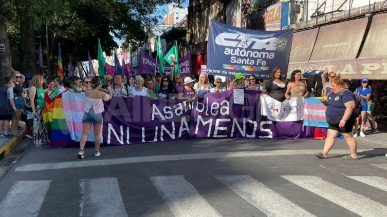 Mujeres y disidencias de Santa Fe aseguraron que la violencia 