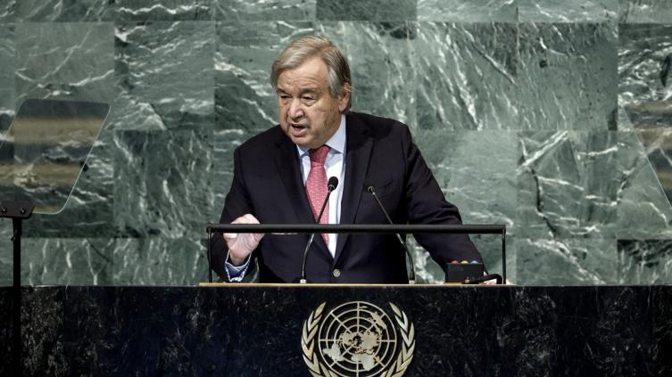 El titular de la ONU denunció una 