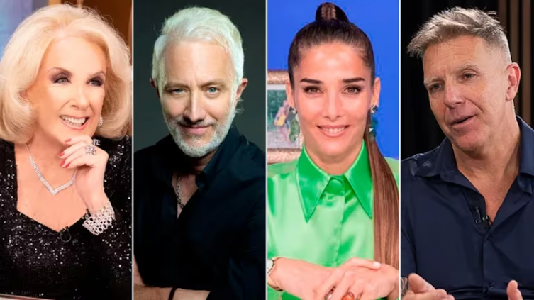 Los invitados de Mirtha Legrand, Andy Kusnetzoff, Alejandro Fantino y Juana Viale