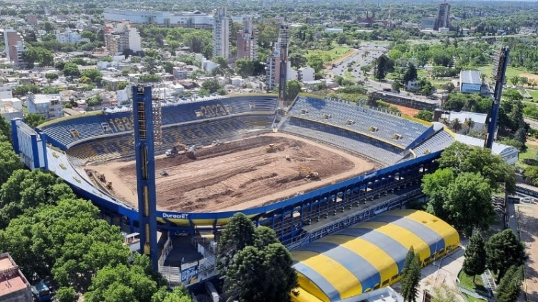 Gigante de Arroyito: el club dio detalles de las obras de remodelación