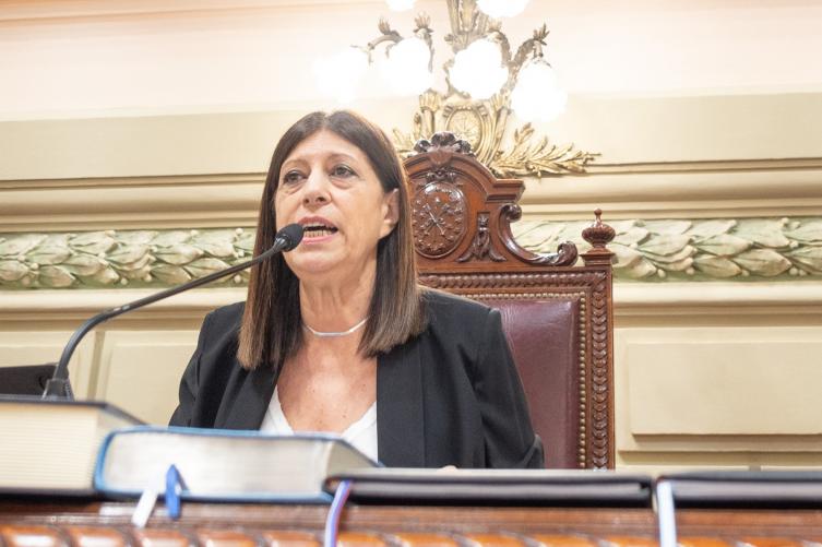Clara García fue elegida presidenta de la Cámara de Diputados