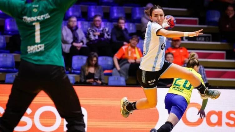 Handball: Argentina perdió por goleada ante Dinamarca