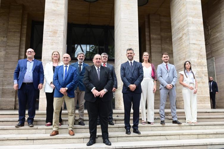 Asumieron los miembros del gabinete que acompañarán a Poletti 