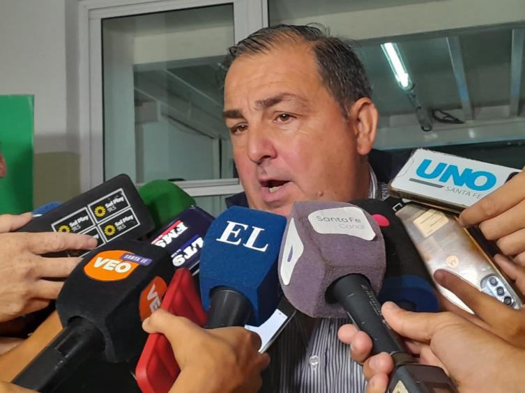 Poletti advirtió la falta de mantenimiento en los desagües de la ciudad de Santa Fe