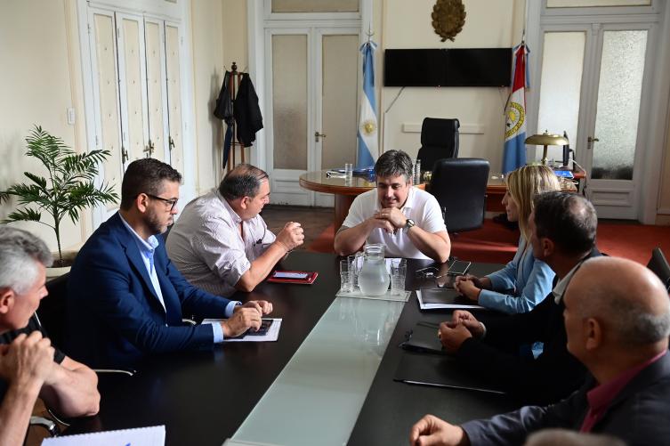 Poletti y el ministro de seguridad de la Provincia planificaron estrategias para la ciudad
