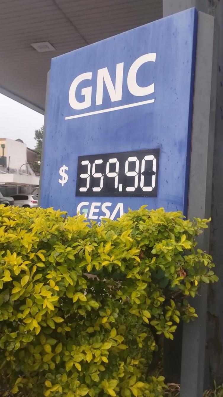 Volvió a aumentar el precio del GNC en Santa Fe: se trata del tercer incremento de la semana