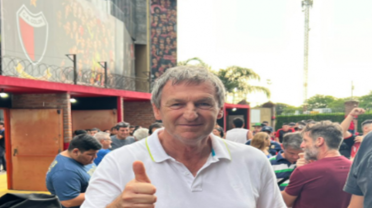 Godano, tras ser electo en Colón