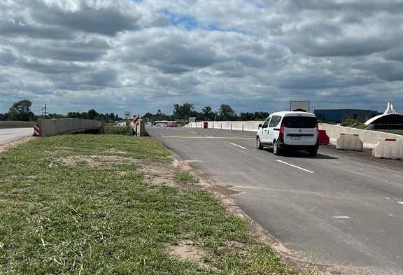 Se habilitó el nuevo puente de autopista RN34 en el canal Vila-Culuú