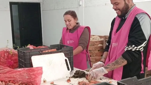 El Banco de Alimentos de Santa Fe tuvo que reforzar su ayuda a comedores y ONG en 2023