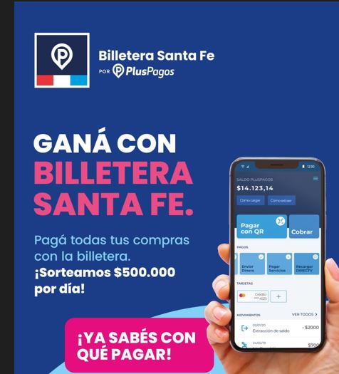 Billetera Santa Fe renueva su programa con sorteos y beneficios especiales