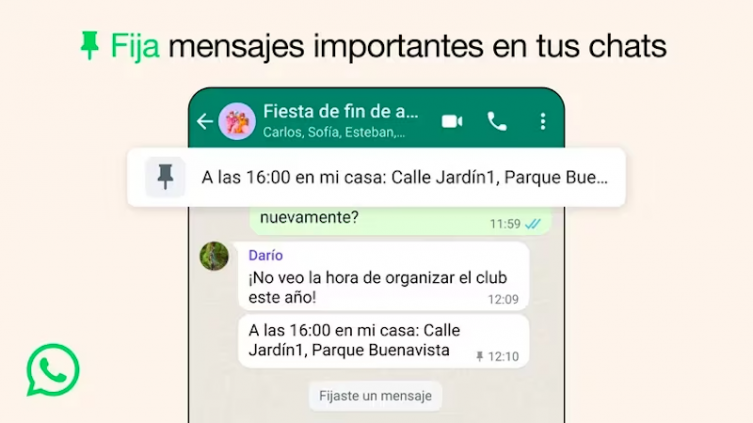 WhatsApp: cómo programar mensajes de Año Nuevo