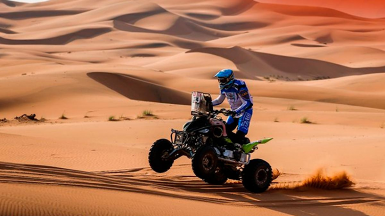 Andújar, el argentino que ganó en quads y pasó al frente en la general