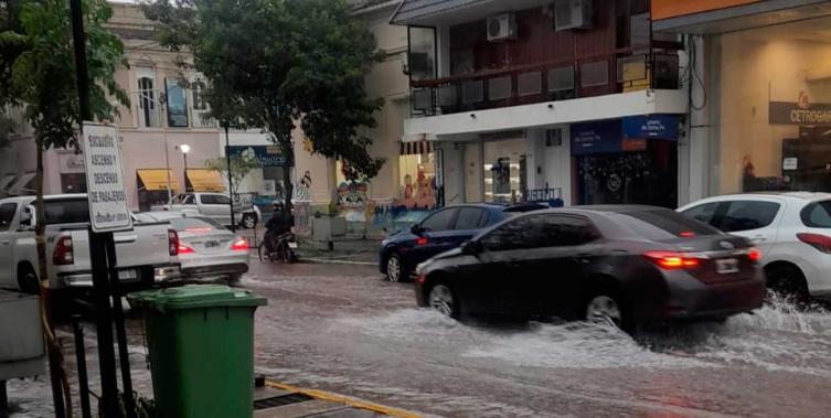 La lluvia no afloja en Reconquista y el noreste santafesino