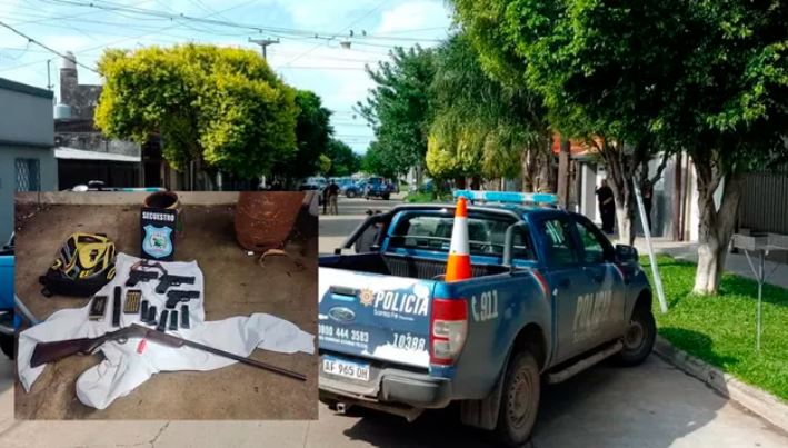 Feroz ataque a tiros en pleno Bº Mayoraz: hubo balas que impactaron en las paredes internas de un comercio