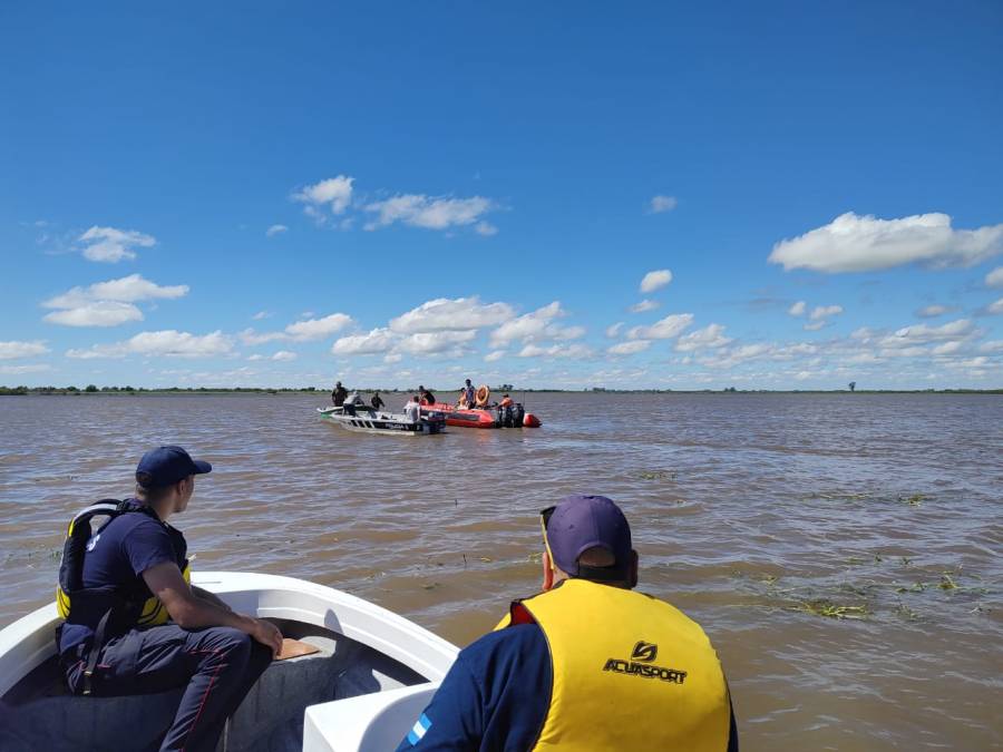 Encontraron el cuerpo del pescador que naufragó el martes en el Río Coronda