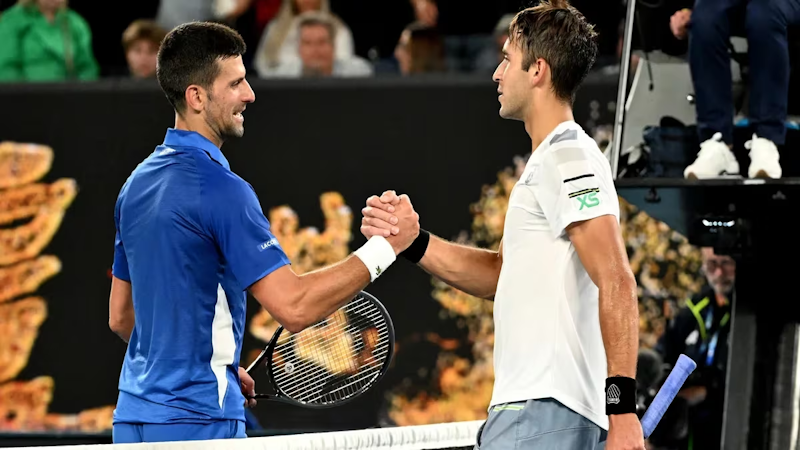 Abierto de Australia: Djokovic sobre Etcheverry tras eliminarlo