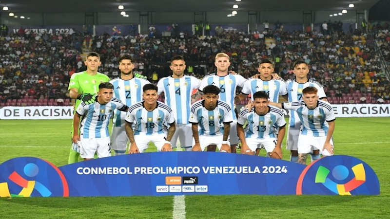 Preolímpico: La selección argentina Sub 23 rescató un empate ante Paraguay
