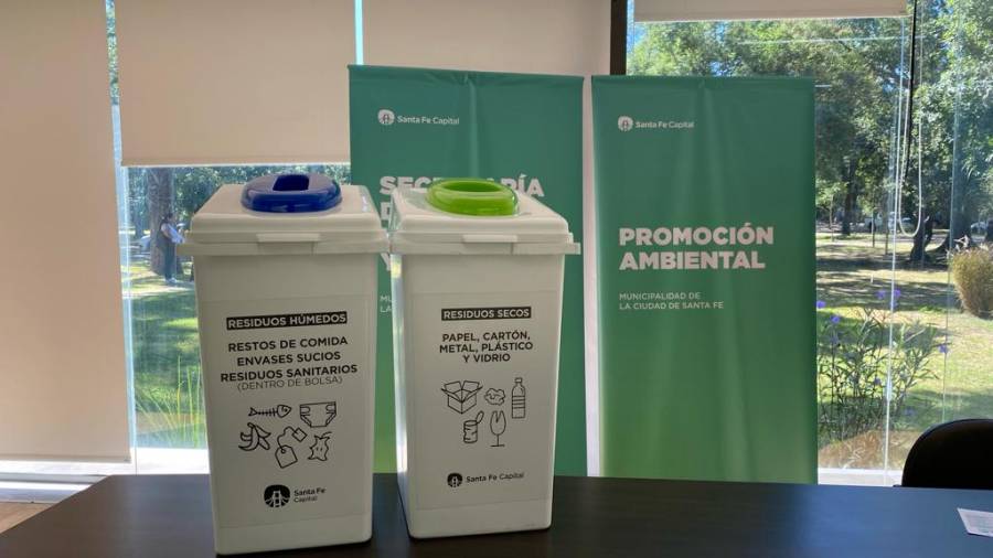 La municipalidad lanzó una campaña de recolección diferenciada de residuos
