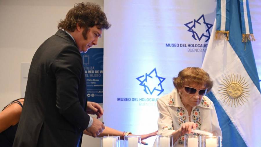 Milei exigió a Hamas la liberación de rehenes: 