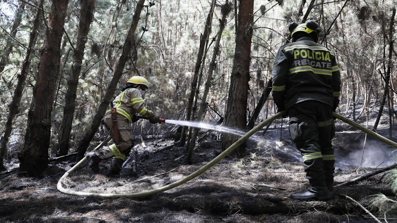 Colombia: 40 parque nacionales cerrados por los incendios
