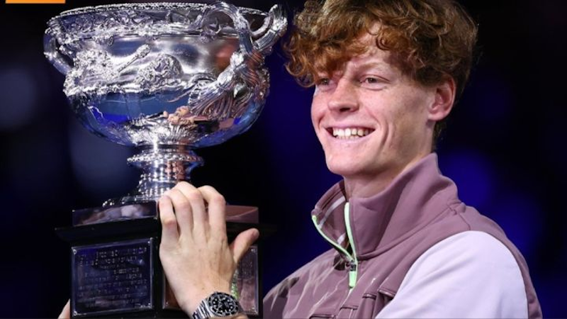 Sinner se consagró campeón del Australian Open por primera vez