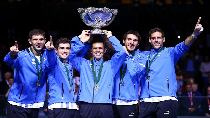Se retira Federico Delbonis, el último héroe en actividad de la Copa Davis
