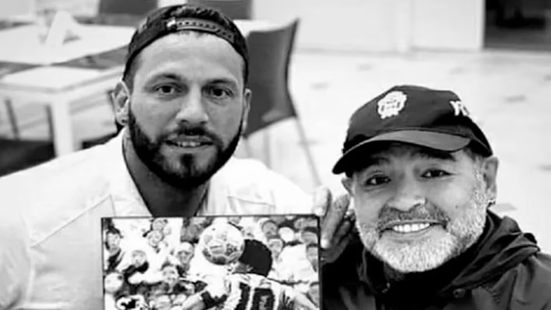 Broun compartió un audio inédito de Diego Maradona