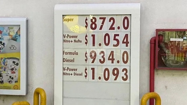Finalmente aumentaron los combustibles: cómo quedaron los precios en la ciudad