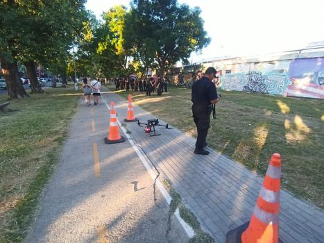Operativo de saturación policial en barrio Mariano Comas
