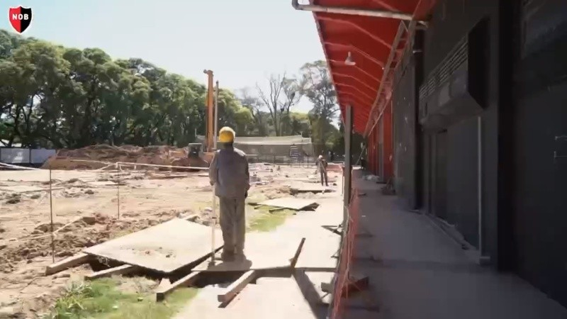 Newell's avanza con la nueva tribuna en el Coloso Marcelo Bielsa