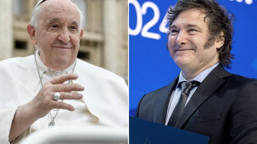 Tras su gira por Israel, Milei llegó a Roma para reunirse el lunes con el papa Francisco