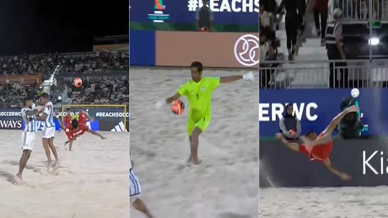 Argentina quedó eliminado del Mundial de fútbol playa