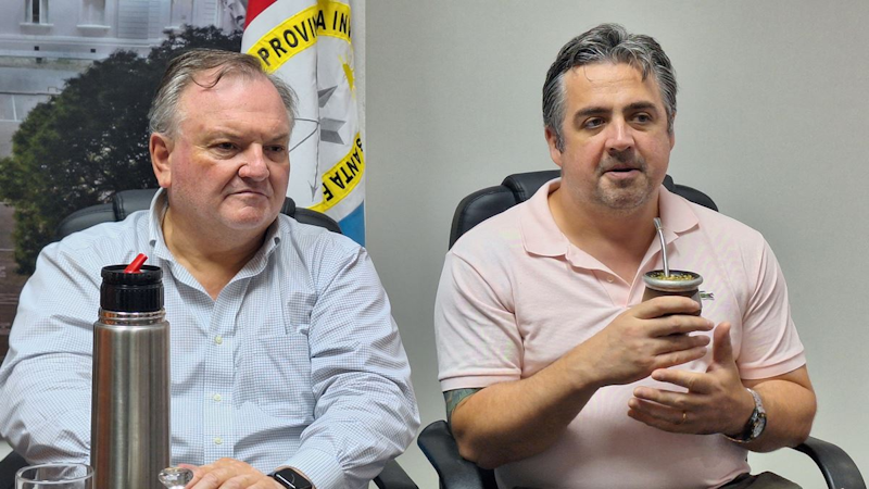El Senador Michlig y el Ministro Cococcioni desarrollaron actividades 