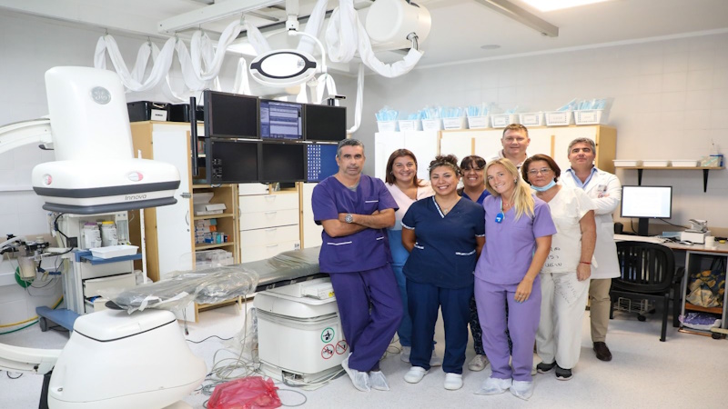 Primer implante de válvula aórtica por vía endovascular en hospital público de la ciudad